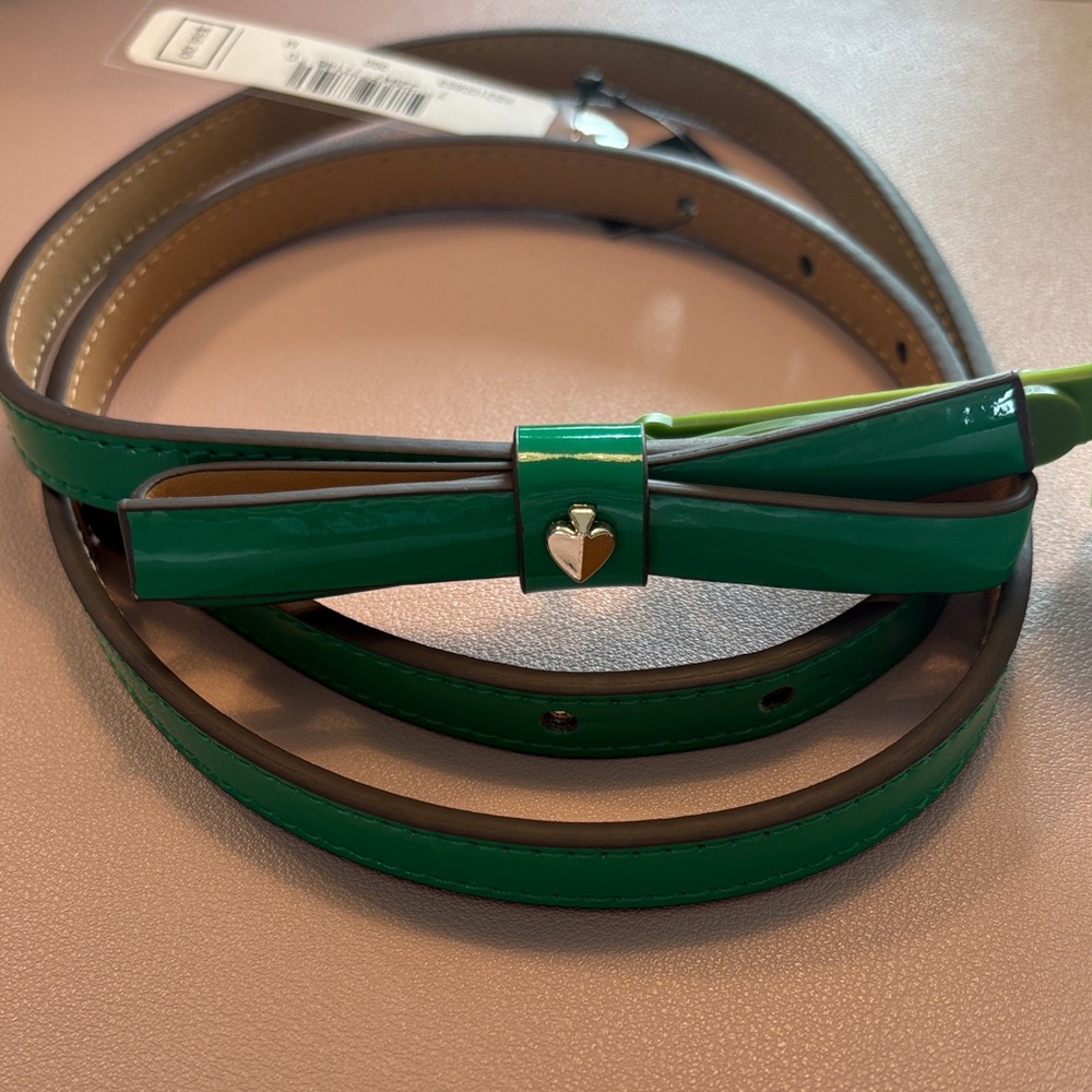 Kate Spade Green Bow Women's Belt
